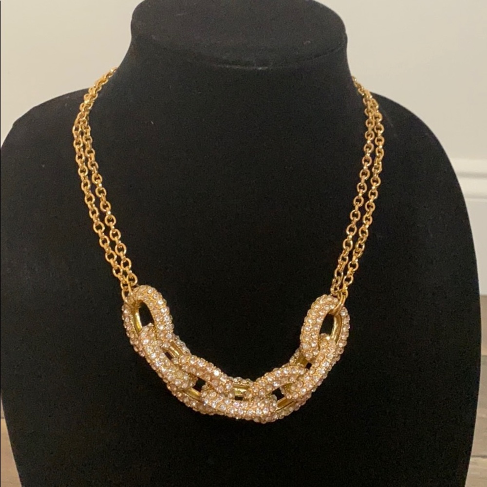 Beautiful statement glam necklace